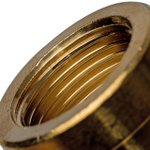 Муфта редукционная STOUT SFT 0005 - 1/2" x 3/8" (для стальных труб, латунь без покрытия)