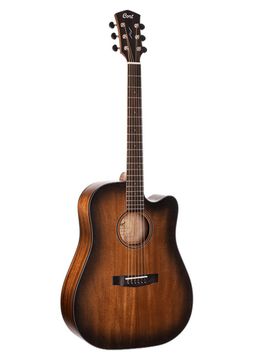 Электроакустическая гитара, с чехлом, Cort CORE-DC-AMH-OPBB Core Series