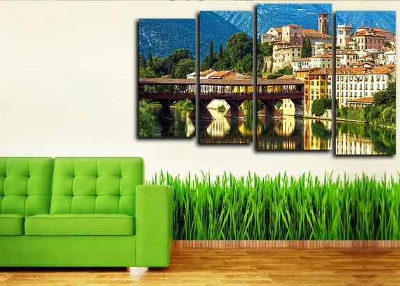 Модульная картина "Бассано-Дель-Граппа"