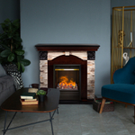 Каминокомплект Real Flame Dublin Rock AO с очагом 3D Olympic