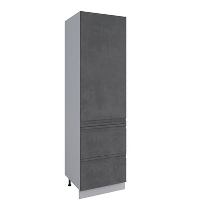 Кухня Модуль ПНЯ 600 М (глухой) Скала Бетон темный (правый)