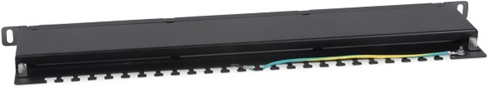 Патч-панель  Cabeus PLHD-24-Cat.6-SH-Dual-0,5U