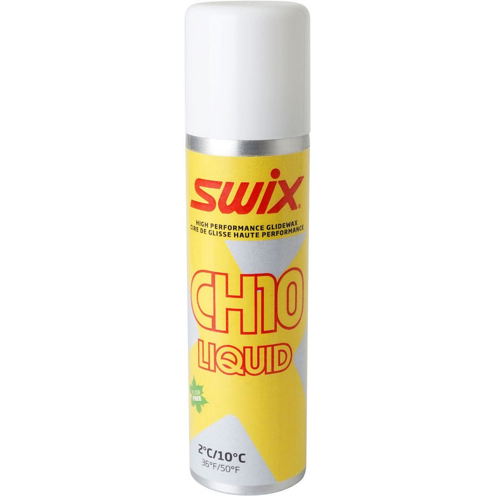 Жидкий парафин SWIX CH10XLiq, (+10+2 С), Yellow, 125 ml