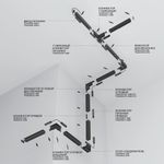 Шинопровод встраиваемый Technical TRX034-422W