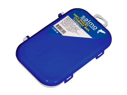 Коробка для приманок зимняя пластмассовая Salmo с мяг. вклад.