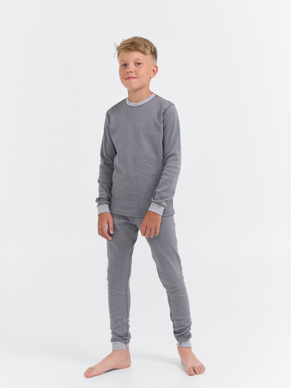 Комплект для мальчика (джемпер и брюки) "Графит"