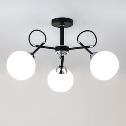 Citilux Стивен CL141231 Люстра потолочная Чёрная