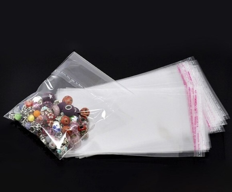 BOPP пакет с клеевым клапаном 7*10+3 см 30мкм