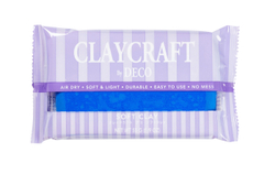 Полимерная глина CLAYCRAFT BY DECO, самоотвердевающая decoclay, цвет Синий, 55 гр