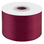 Лента атласная в цвете красное дерево, в 5 размерах, 1 шт.