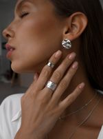 Кольцо широкое на верхнюю фалангу