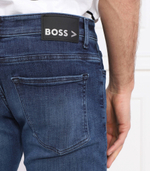 джинсы delaware3-1-200 BOSS BLACK - темно-синий(50490518)