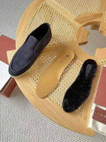 Высокие лоферы Loro Piana