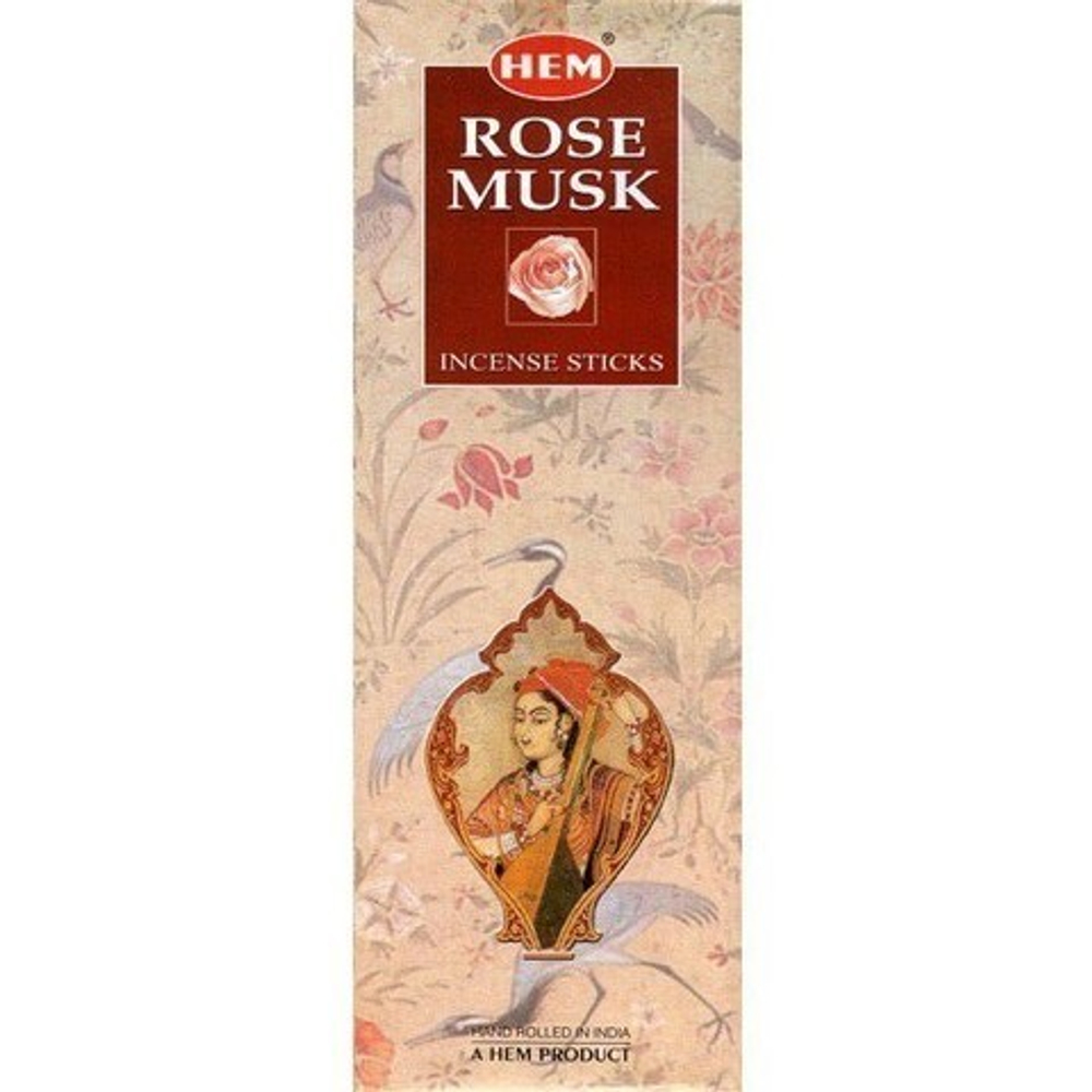 HEM Rose Musk шестигранник Благовоние Роза Муск