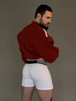 Комплект белых боксеров 