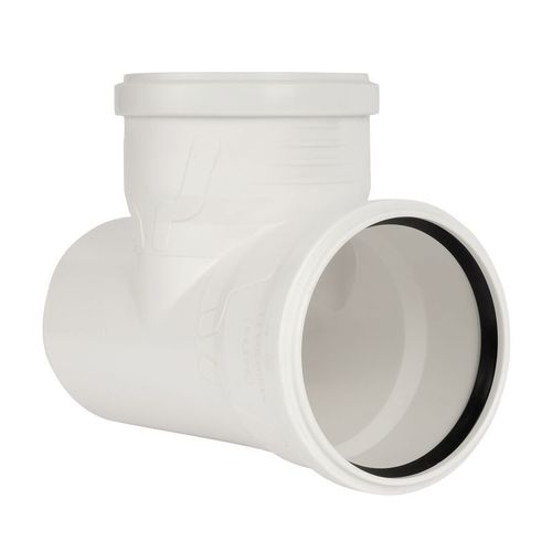 Тройник канализационный малошумный 110х110 мм 87,5° RTP Elite