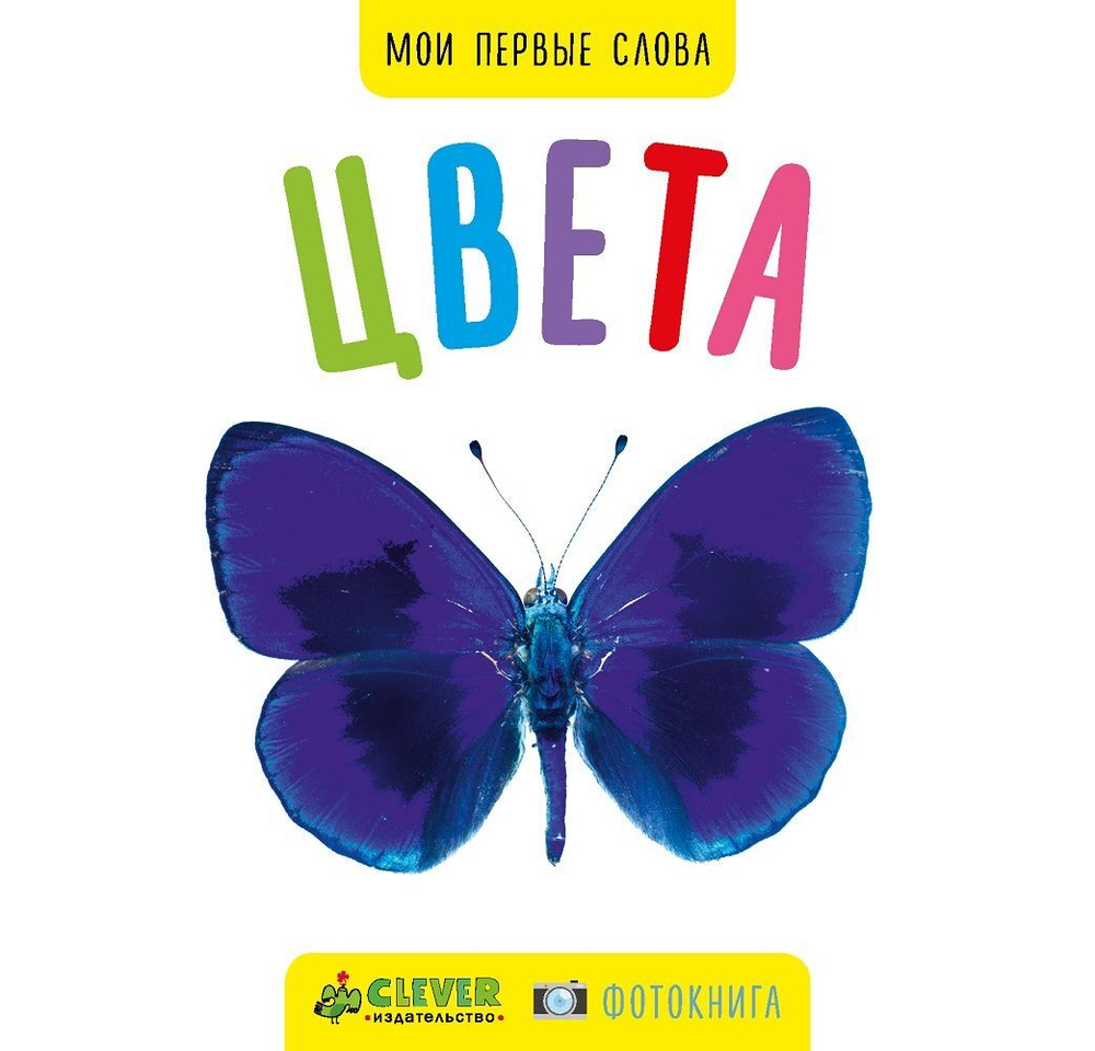 Мои первые слова. Фото-книга. Цвета МИНИ (нов.)