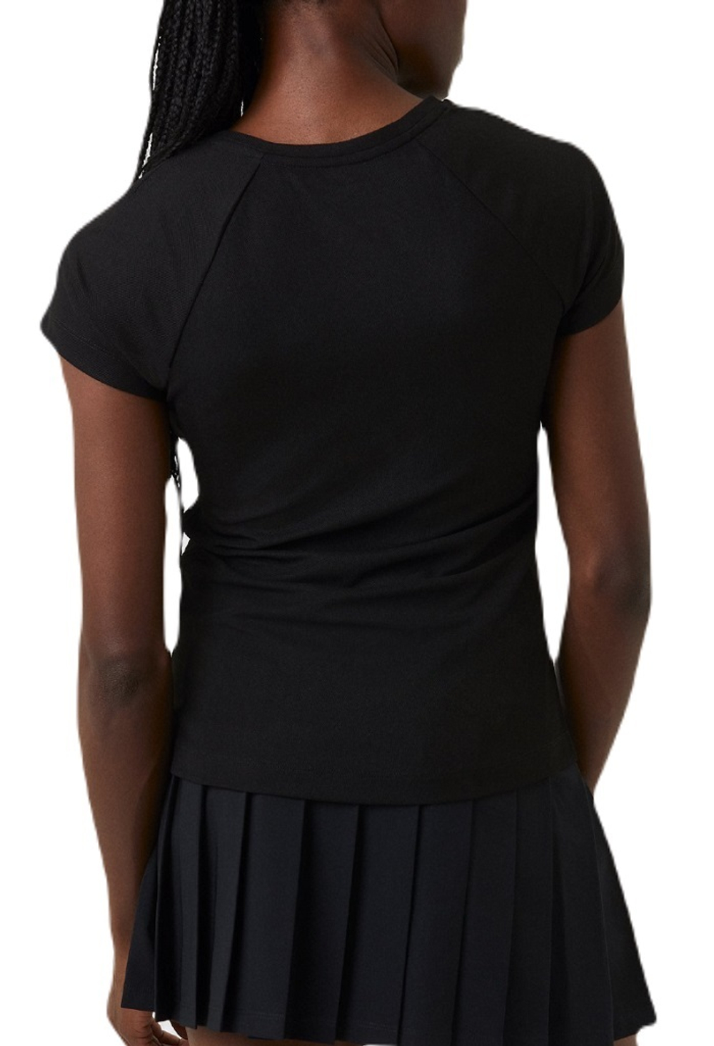 Женская теннисная футболка Björn Borg Ace T-shirt - black beauty