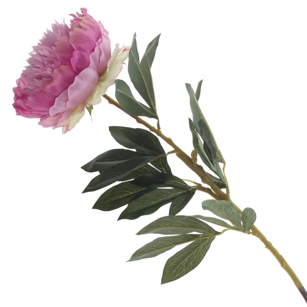 GAEM Цветок искусственный "Пион", L19 W19 H96 см