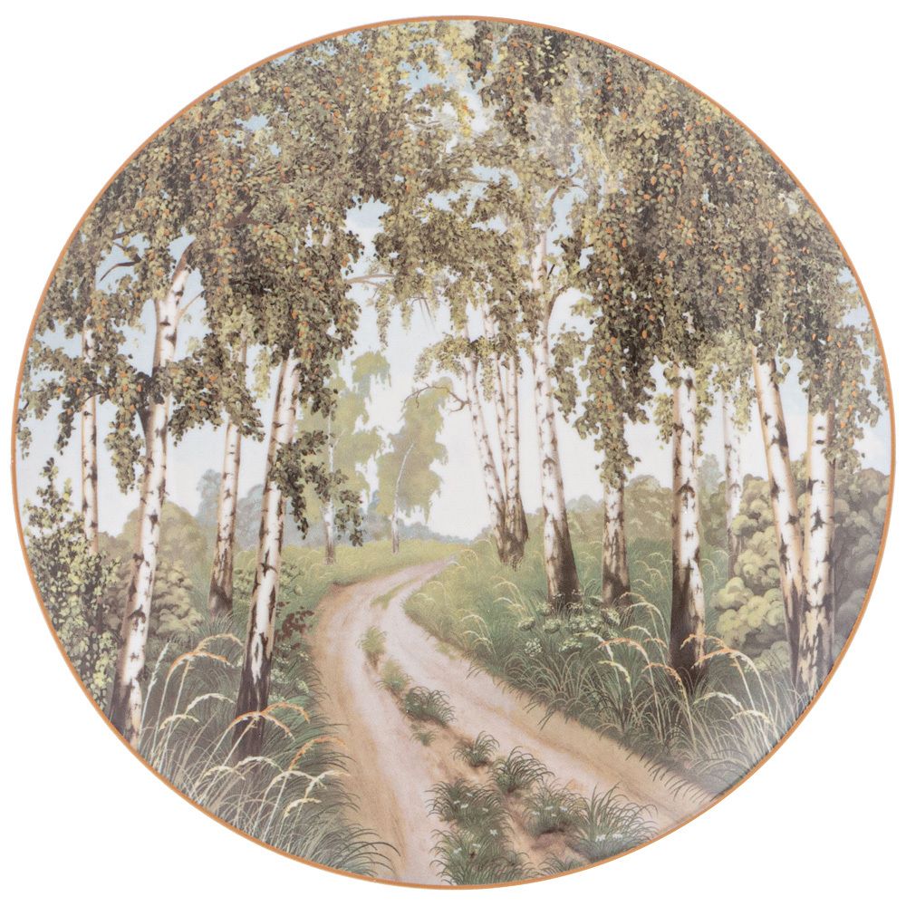 ТАРЕЛКА ЗАКУСОЧНАЯ LEFARD "БЕРЕЗКИ" 20,5 СМ (КОР=18ШТ.)