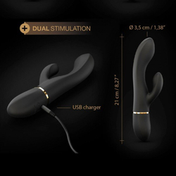 Вибратор-кролик Dorcel GLAM RABBIT