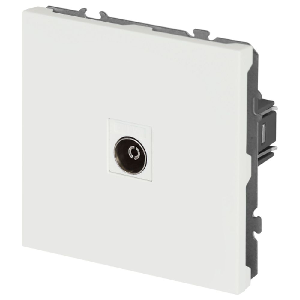 Розетка ЭРА Galaxy 15-3107-08 информационная RJ45 IP20 белый матовый | Эра Galaxy