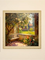 Картина на стену интерьерная на холсте 33*33 см