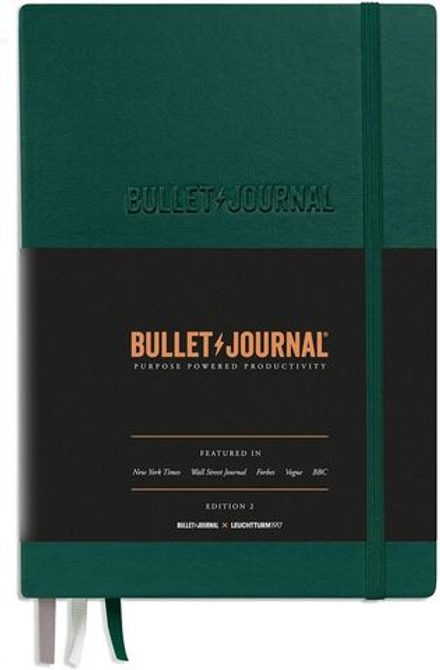 Блокнот в точку Leuchtturm1917 Bullet Journal, Edition-2, A5 твердая обложка зеленый (368952)