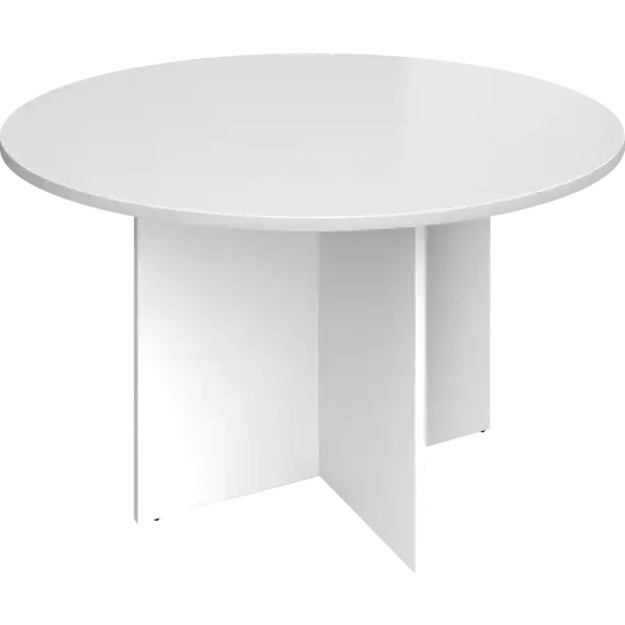 Стол для переговоров А-029 Белый 1200x1200x760 Арго