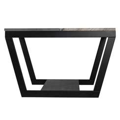 Стол журнальный BeautyStyle 32 дуб крымский состаренный/серый бетон/венге