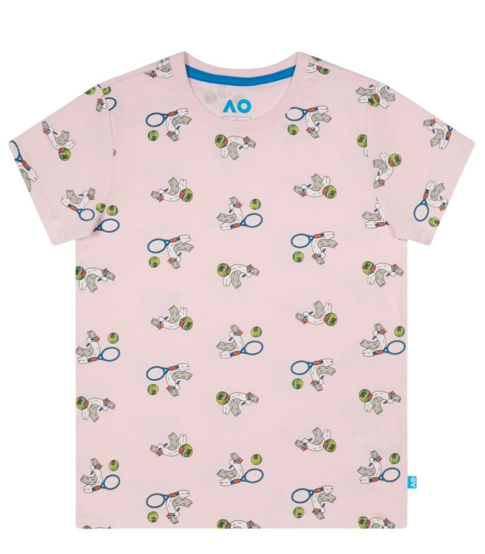 Футболка для девочки Australian Open Seagull - Pink