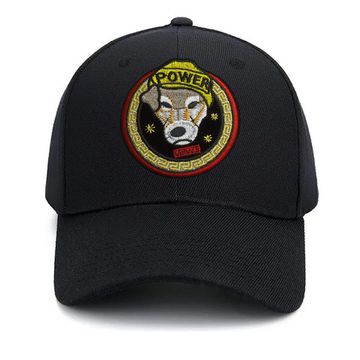 Нашивка термоаппликация на одежду и на рюкзак.Power, Собака