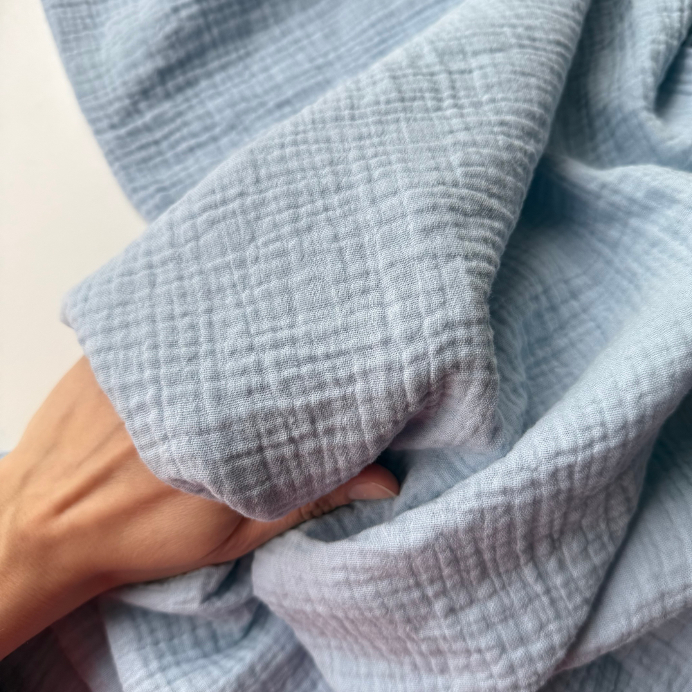 Муслин Голубой