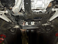 Защита картера и КПП Sheriff для Nissan X-Trail I (T30) 2001-2007 арт.15.0373