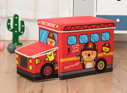 Коробка для хранения игрушек и вещей Blonder Home Fire Truck CAR/30