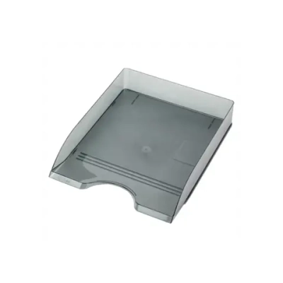 Лоток горизонтальный Стамм Дельта прозрачно-серый ЛТГ-30464