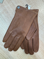 Перчатки. Мужские. Материал верха: Кожа оленя. Подклад: Трикотаж-шерсть. 5 шт в упаковке.