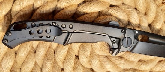 Нож НОКС Кугуар - сталь Д2, рукоять Black Титан+G10 (332-706506)