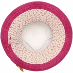 Шляпа женская с широкими полями «TiraMiSu- Ассоль», микс 6 цветов, р58, ширина полей 10 см