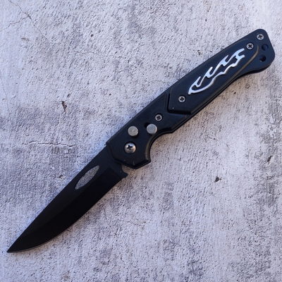 Нож выкидной KA999 с клипсой для ношения