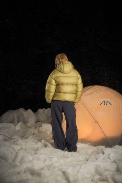 Куртка Called a Garment Puffer Fish Down Jacket "Citron"