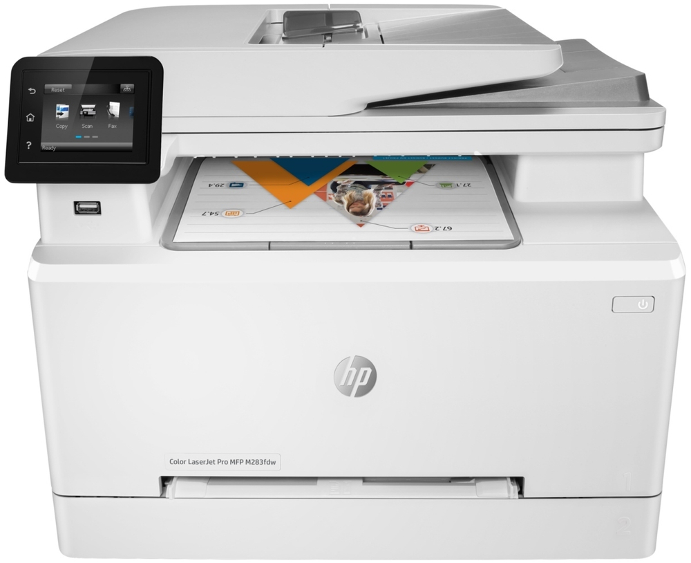 МФУ HP Color LaserJet Pro M283FDW (7KW75A)