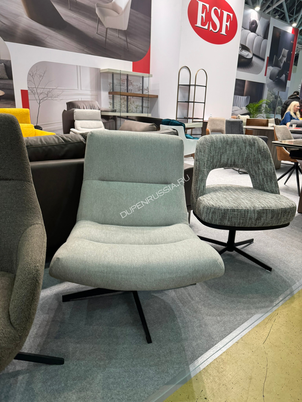 Кресло CLARK серый