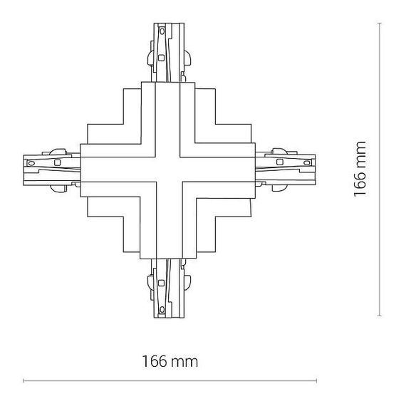 Коннектор X-образный Nowodvorski Ctls Power 8680