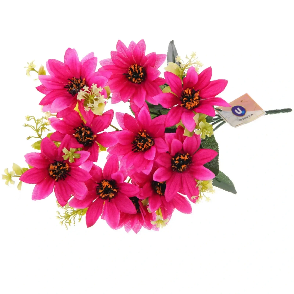 Искусственные цветы «Весеннее вдохновение» 40см 10цветков сиреневый цвет