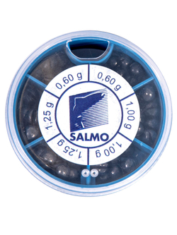 Набор грузил Salmo ДРОБИНКА 70 г, 6 секций, крупные