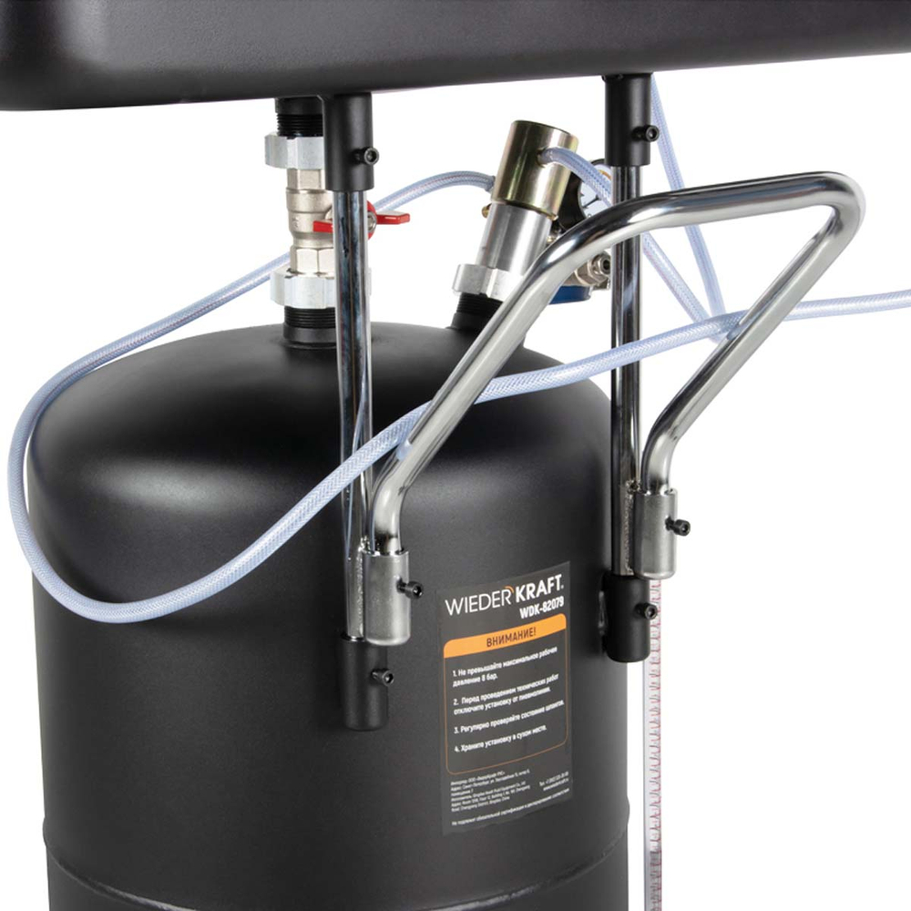 WDK-82079 Установка для мойки деталей компрессионная с ванной 65 л