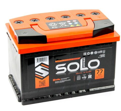 АКБ 6СТ-77.1 SOLO N3 (РАСПРОДАЖА - 30%)