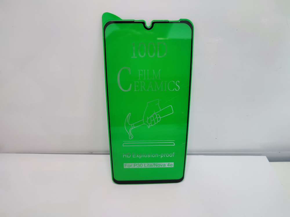 Защитное стекло Huawei P30 Lite керамическое, глянцевое