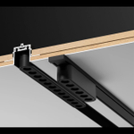 135200 SHINO NT23 172 белый Низковольтный шинопровод для встраиваемого монтажа в ГКЛ 2м IP20 48V SMAL